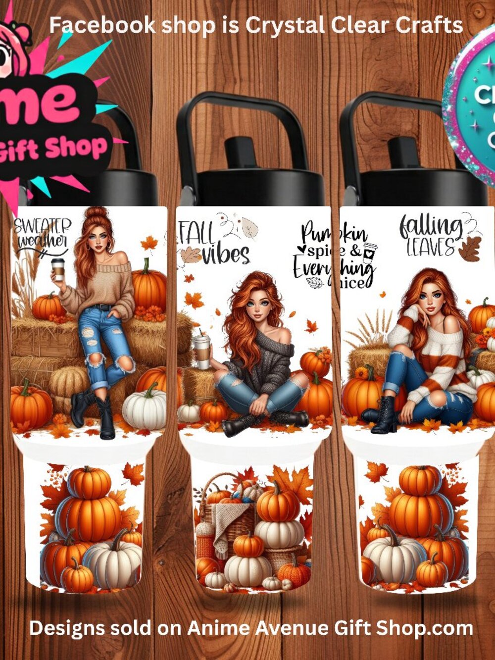 Fall 30oz Stainless Steel Tumbler